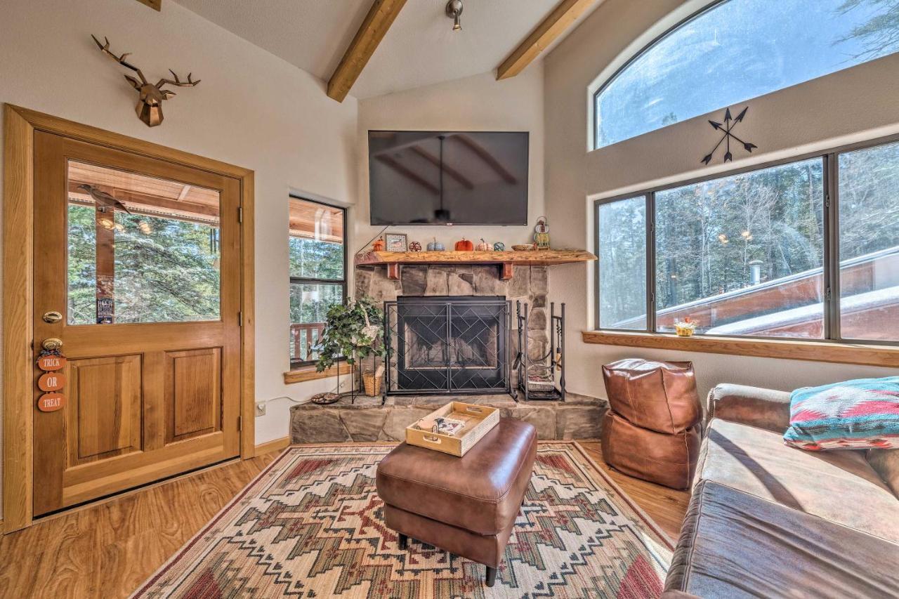 Charming Coppertop Cloudcroft Cabin 3 Mi To Ski Esterno foto